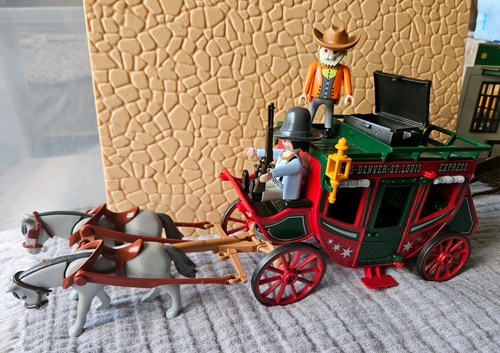 Playmobil western stagecoach - playmobil,