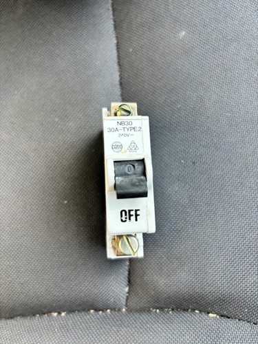 Wylex 30a type single pole - type,