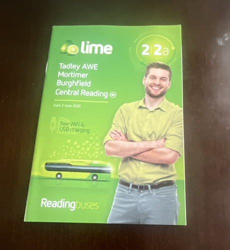 Reading buses lime - reading, 2a