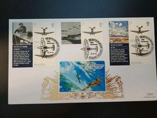 GB Stamp Covers Battle Of Britain Gold Benham 2010 70th Anniversary Ltd.ed...