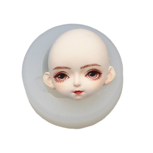 Doll head clay - head, silicone