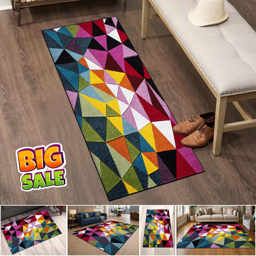 Geo play modern area - play, rug