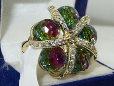 Ladies Aurora Borealis ring