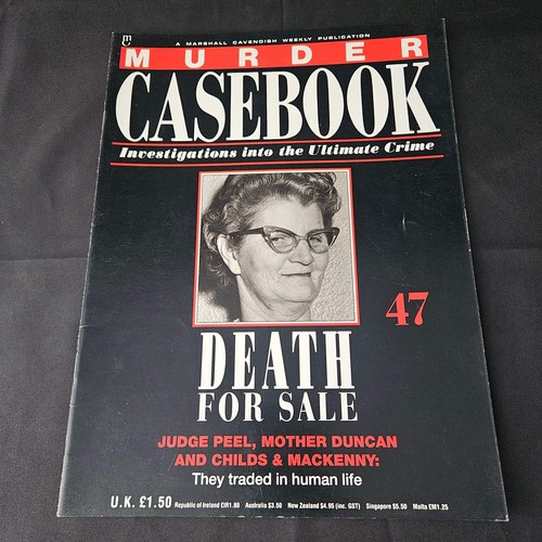 Murder casebook magazine 47 - murder, no