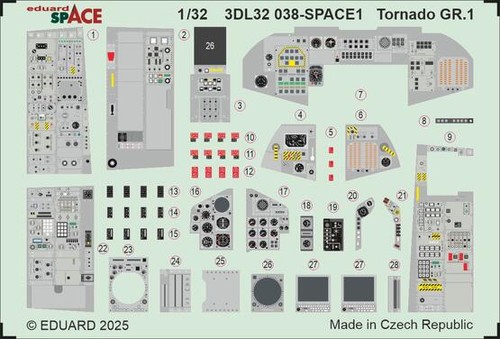 Eduard 3dl32038 tornado - eduard,