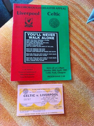 Liverpool celtic ticket - celtic,