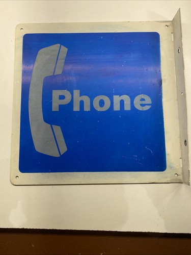 Vintage phone booth double - phone,