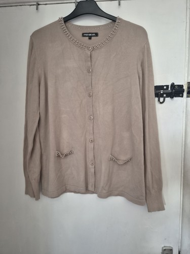 Ladies beige button - ladies,