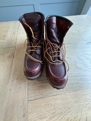 Red wing roughneck moc - wing, toe