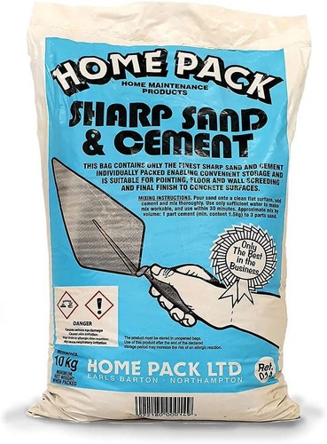 Sharp mix cement - sharp, sand