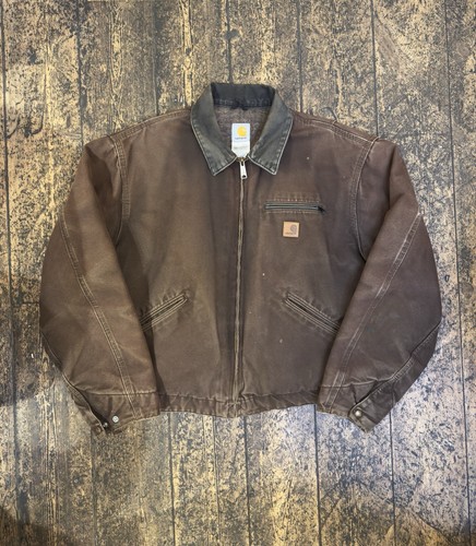 Carhartt brown detroit jacket - brown,
