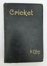 Cricket Book 1891 W G Grace