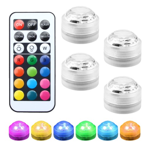 Pack submersible led lights - 4,