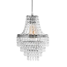 Acrylic Teardrop Pendant Light