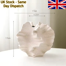 Coral Ceramic Vase Nordic