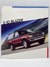 1986 CHEVY S-10 PICKUP TRUCK Auto Dealer 11x11 Sales Brochure Options and Specs