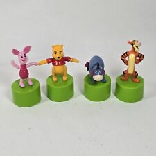 Winnie The Pooh Collapsing Push Button Toy Bundle Lot of 4 Marionette Nestle