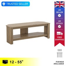 TV Floor Stand Wood Effect