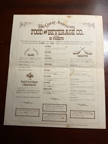 The great american food - the,