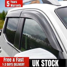 Smoke Black Wind Deflectors