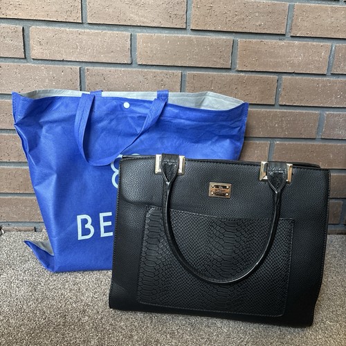 Bessie london black faux - -,