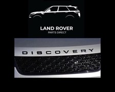2x Land Rover Discovery Sport Bonnet/Boot Gloss Black Badges WITH STENCIL