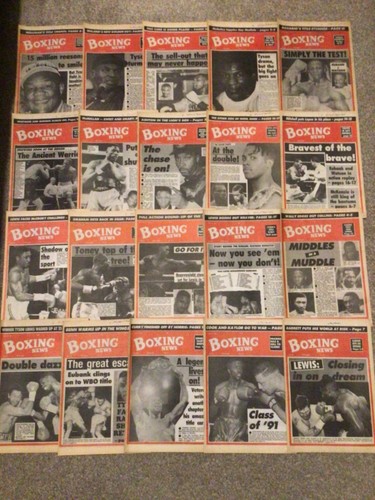 Boxing news magazines large - boxing,