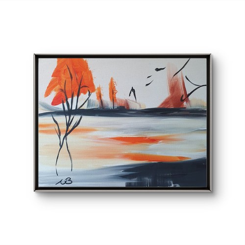 Original river 16x12 - 16x12, abstract
