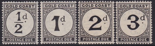Gold coast 1923 - sg, d1-d4