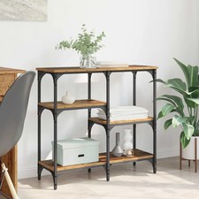 WALPLUS Console Table Old Wood