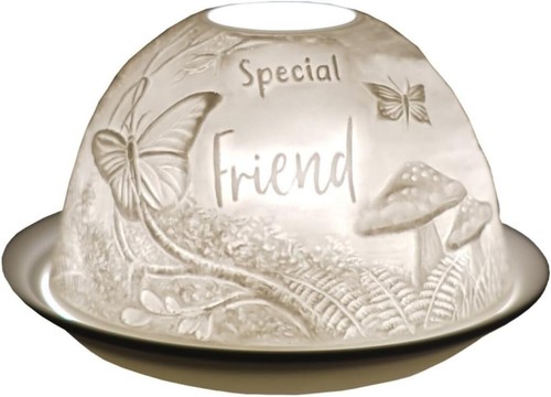 Cello porcelain tealight - porcelain,