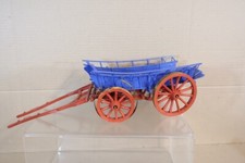 SCRATCH BUILT HORSE DRAWN FARMERS HAY CART WAGON MODEL om