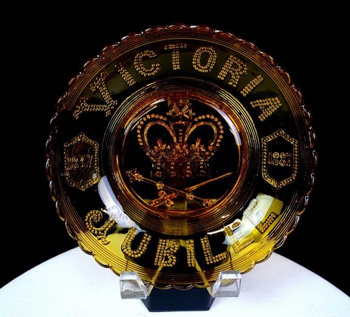 Bagley glass queen victoria - glass,