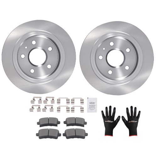 Rear brake discs and - discs, pads
