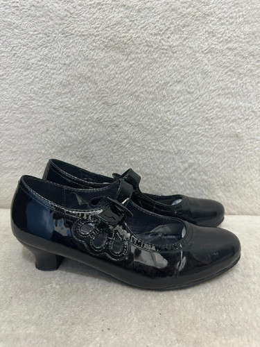 Hotter valetta black patent - hotter,