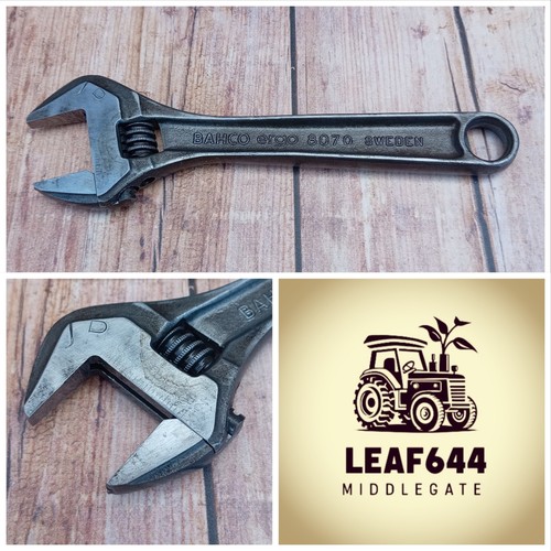Bahco adjustable wrench - adjustable,