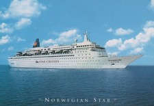 Japan Postcard Star Cruises Norwegian Star Cruise Ship, Ocean Liner RR23194