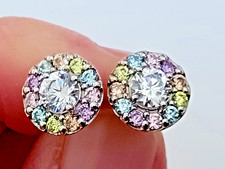 Diamonique 925 silver & Multi