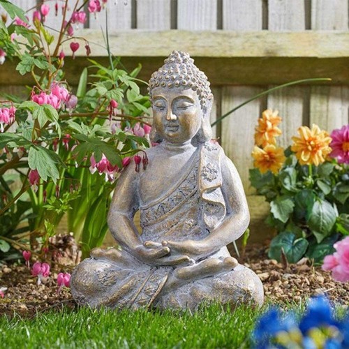 Flamboya 37cm resting buddha - flamboya,
