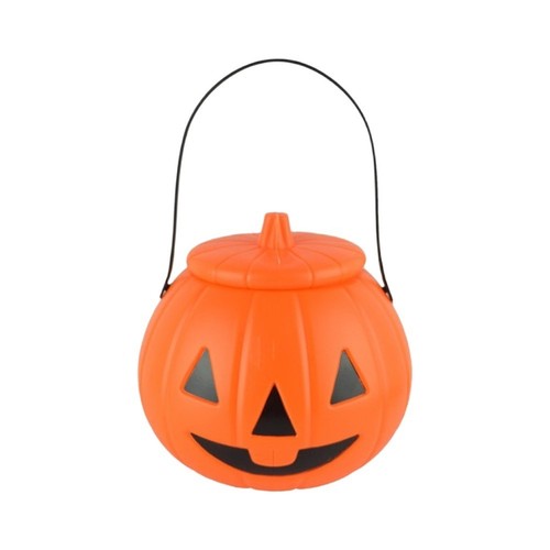 Plastic pumpkin bucket for - plastic,