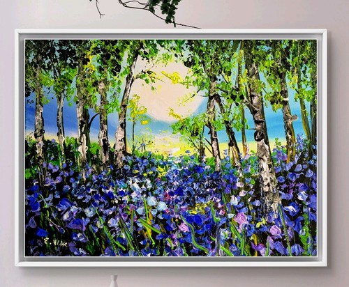 Original acrylic painting - painting, on