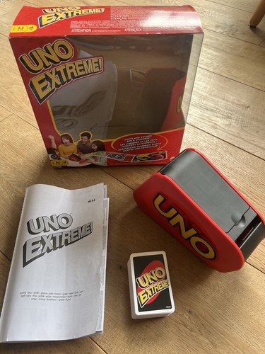 Uno extreme card game - card,