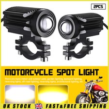 Pair 100W Motorcycle Headlight