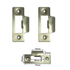 Door Strike Plate Polished