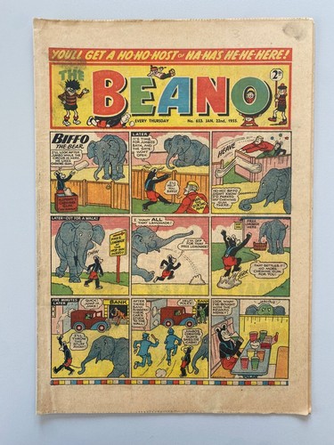 Beano comic 653 january 22nd - beano,