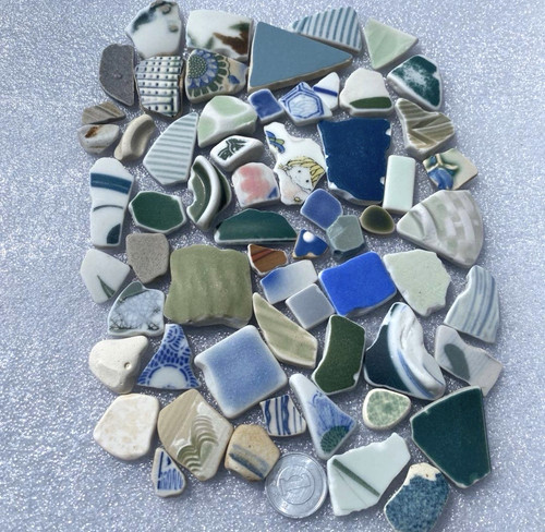 Sea glass from - sea,
