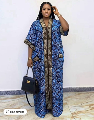 Women blue gold african - women’s, &