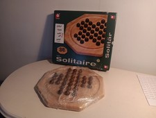 PINTOY Wooden Solitaire Game