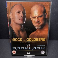 WWE Backlash 2003 DVD WWF WCW AEW ECW