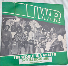 War - The World is a Ghetto -Vinyl Record - Records + Sleeve - Untested